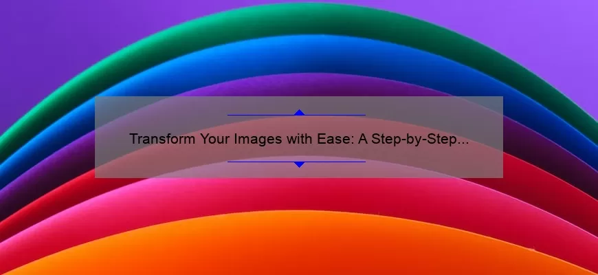 Transform Your Images with Ease: A Step-by-Step Guide to Changing Colors in Photoshop [Expert Tips and Tricks]