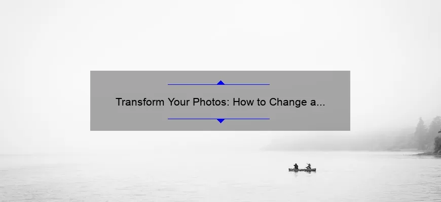 Transform Your Photos: How to Change a White Background to Color in Photoshop [Step-by-Step Guide with Stats and Tips]