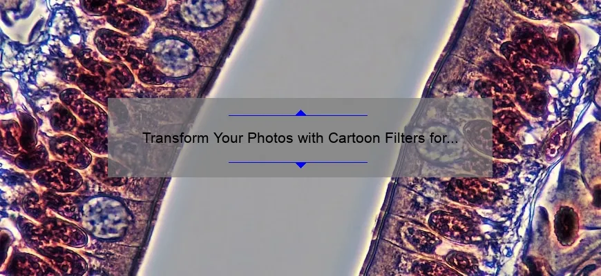 Transform Your Photos with Cartoon Filters for Photoshop: A Step-by-Step Guide [Includes Stats and Examples]