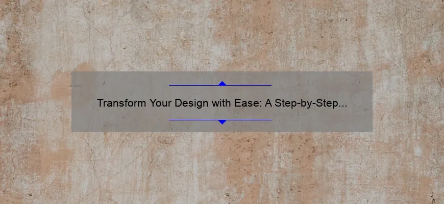 Transform Your Design with Ease: A Step-by-Step Guide to Changing the Color of Background in Photoshop [Includes Statistics and Useful Tips]