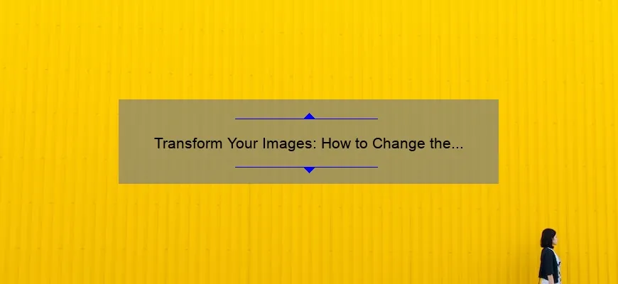 Transform Your Images: How to Change the Color of Something in Photoshop [Step-by-Step Guide with Stats]