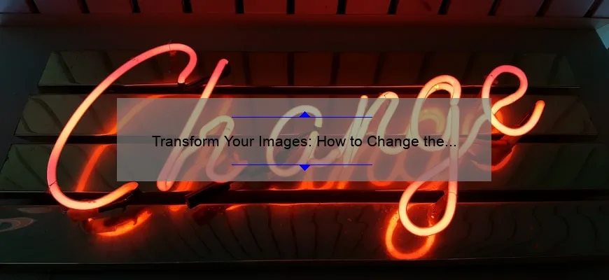 Transform Your Images: How to Change the Color of Something in Photoshop [Step-by-Step Guide with Stats and Tips]